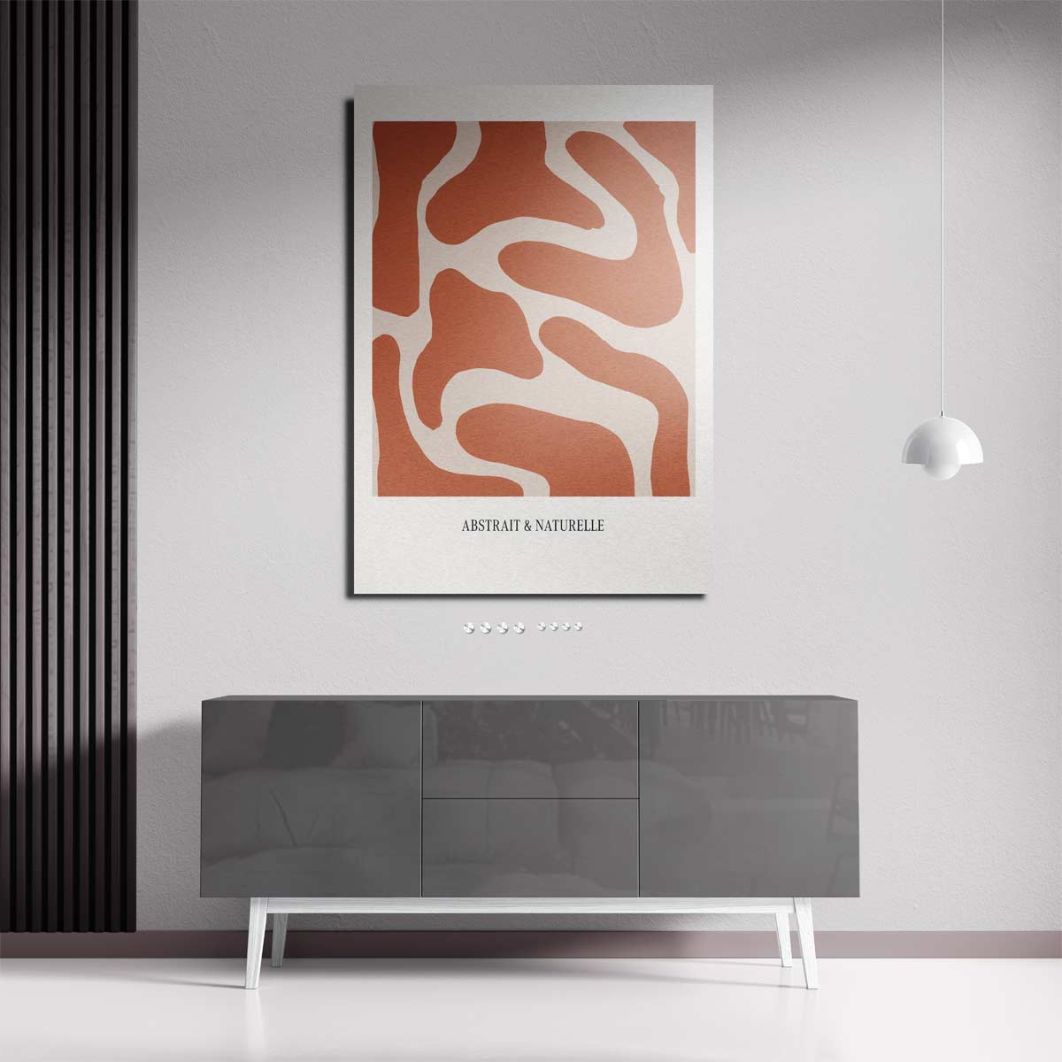 Organische Patroon Wonder Kunstwerk-canvas-dibond-plexiglas-wanddecoratie-WallArtistic