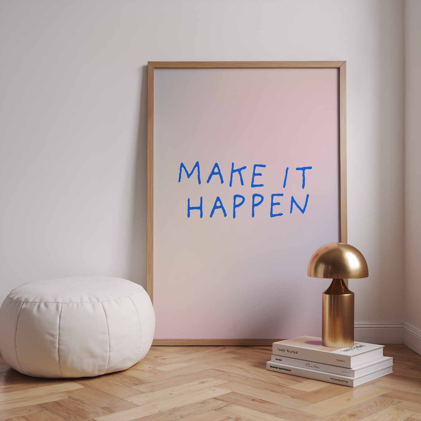 Inspirerende Motivatieposter-WallArtistic