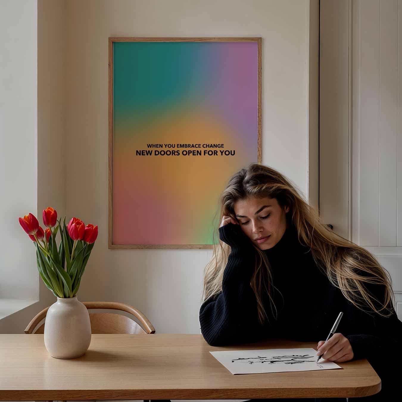 Inspirerende Deuren Poster