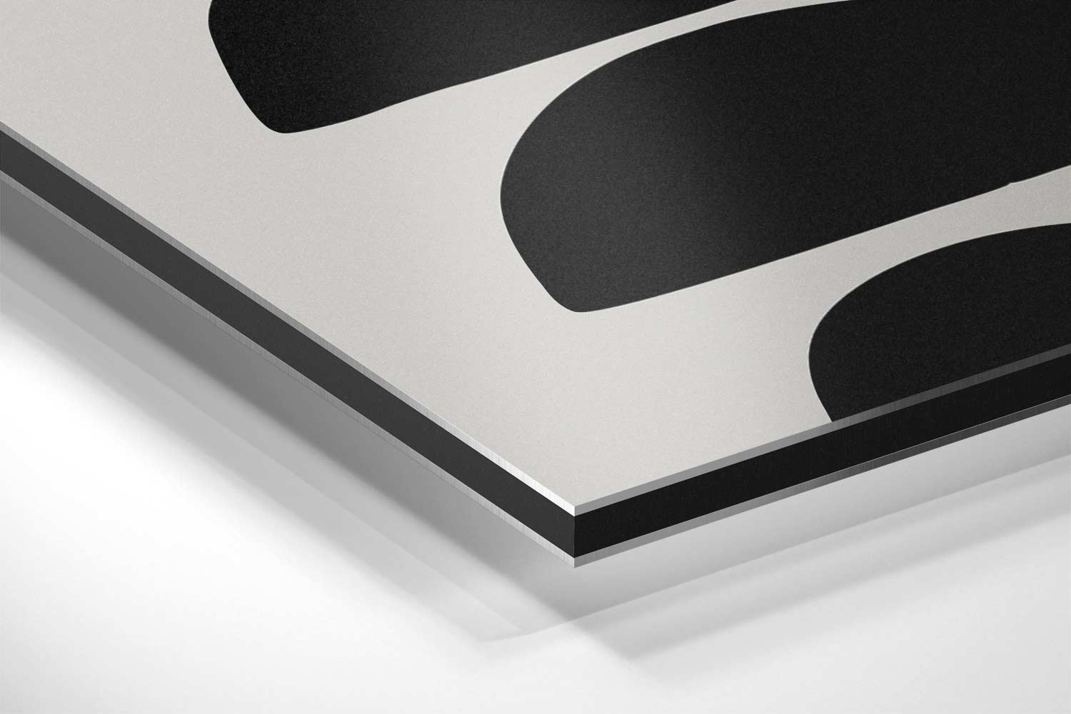 Abstract Meetkundig Patroon Kunstwerk-canvas-dibond-plexiglas-wanddecoratie-WallArtistic