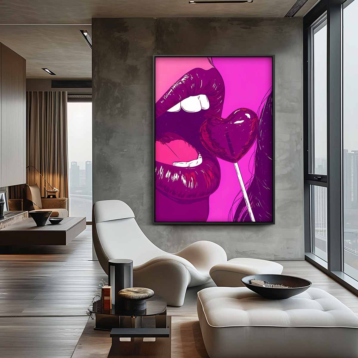Zoete Verleiding Kunstwerk Kunstwerk-canvas-dibond-plexiglas-wanddecoratie-WallArtistic