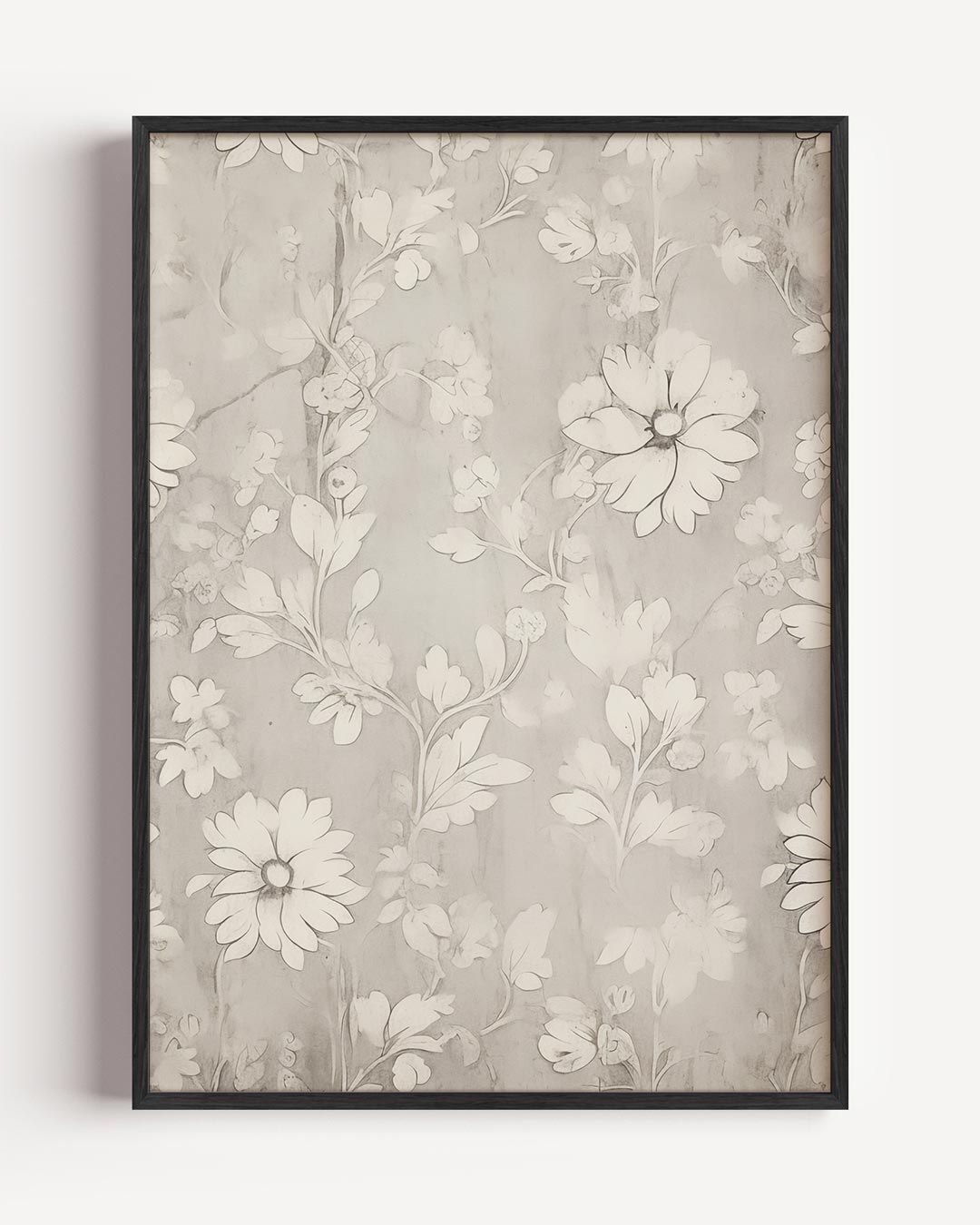 Zachte Bloemnachtegaal Poster-WallArtistic