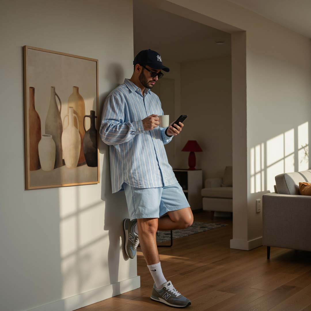 Stijlvolle Keramiek Poster-WallArtistic