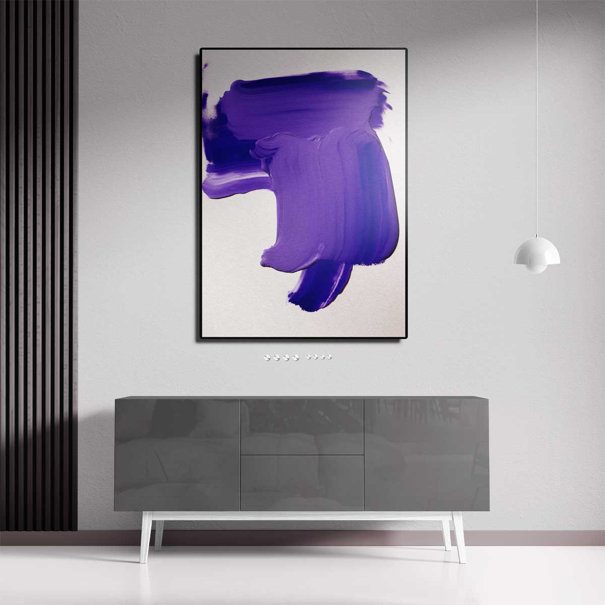 Paarse Kracht Kunstwerk-canvas-dibond-plexiglas-wanddecoratie-WallArtistic