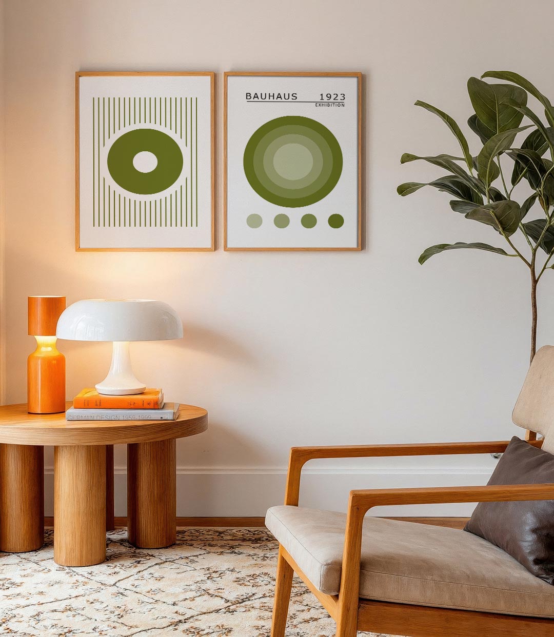 Cirkel en lijnen Posterset