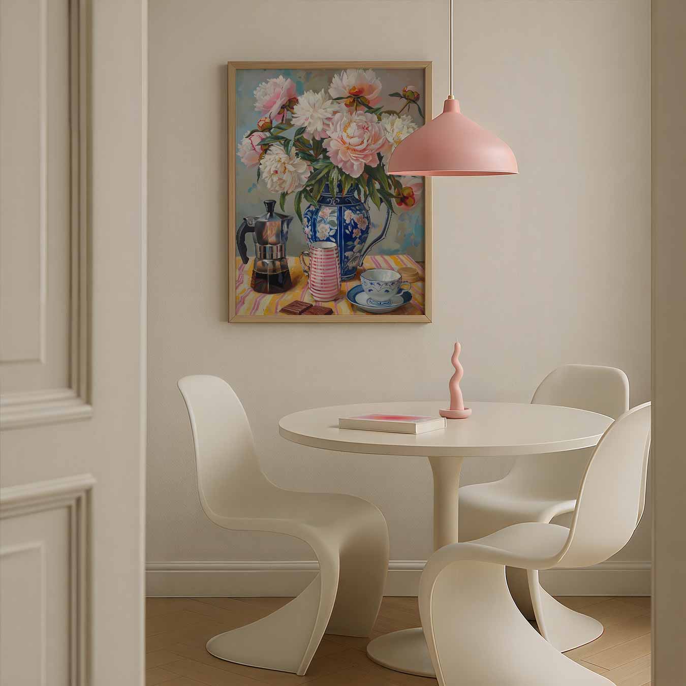 Romantische Bloemenpracht Poster