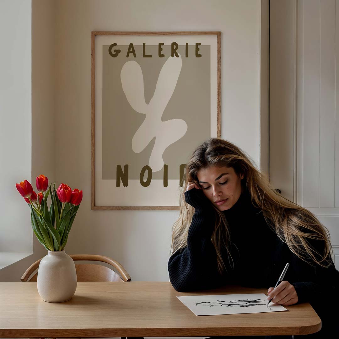 Moderne Galerie Noir Poster-WallArtistic
