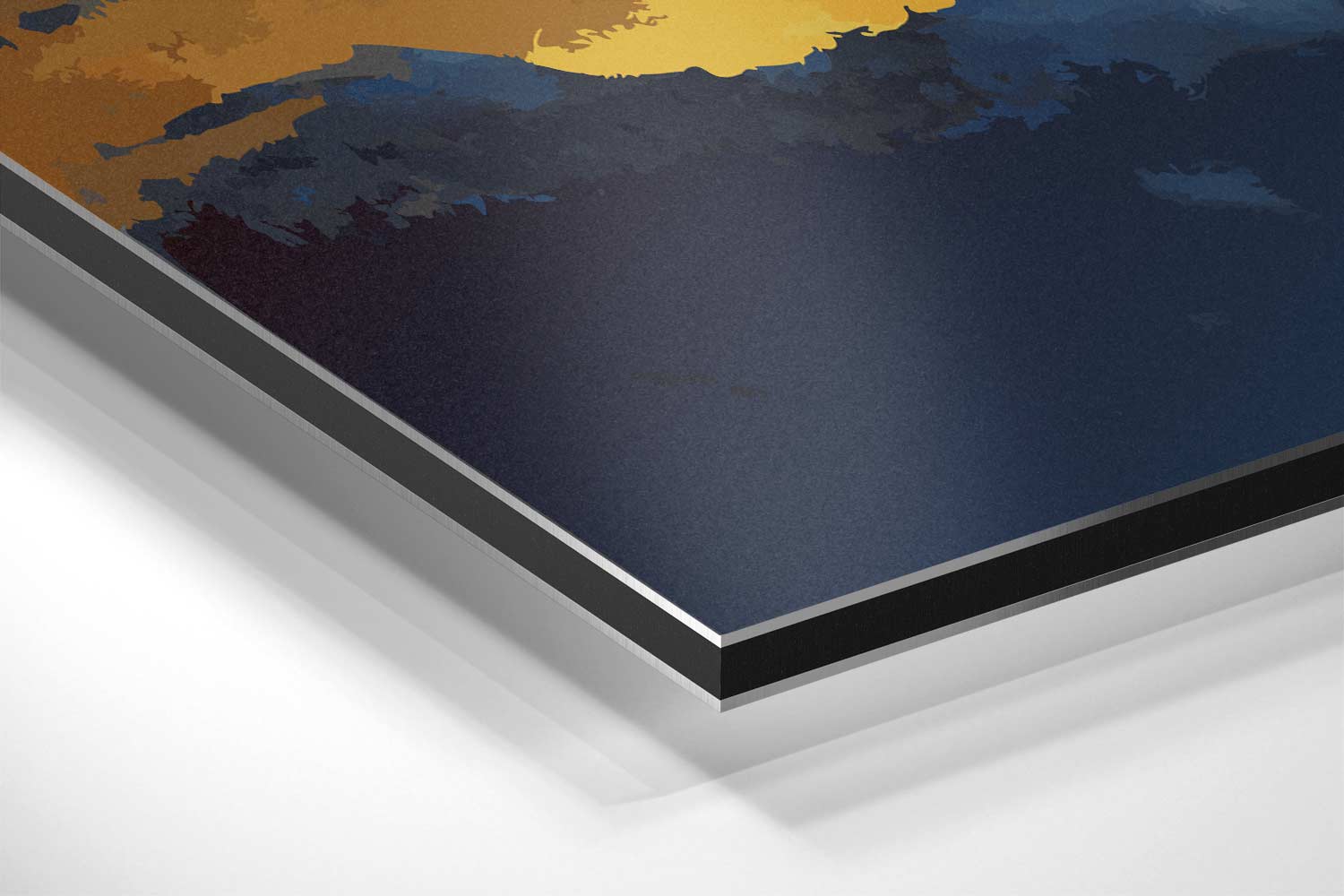 Stormachtige Dageraad Kunstwerk-canvas-dibond-plexiglas-wanddecoratie-WallArtistic