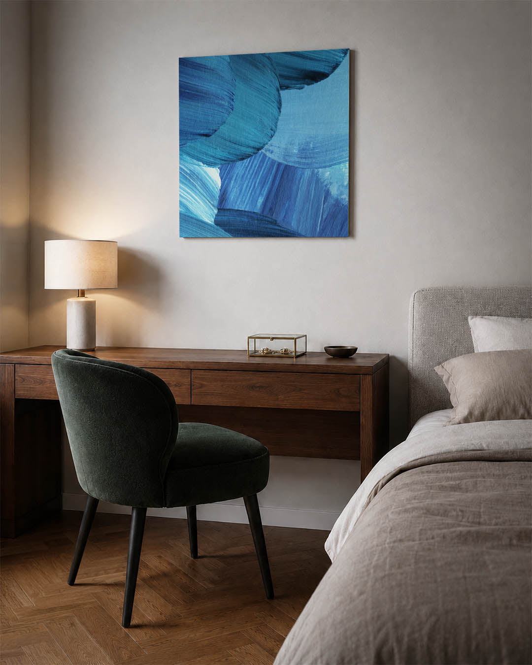 Dynamische vormen Kunstwerk