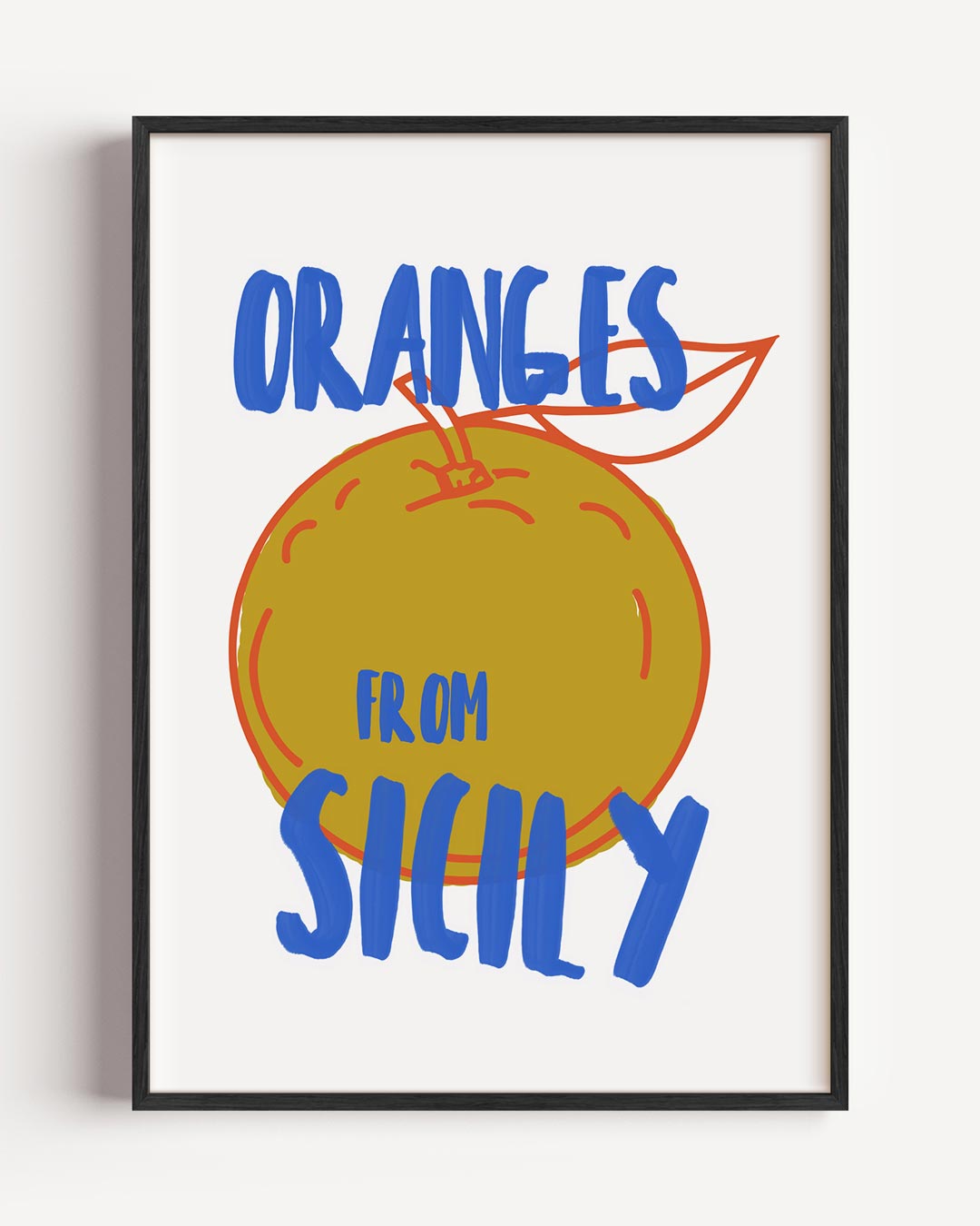 Siciliaanse Sinaasappels Poster-WallArtistic