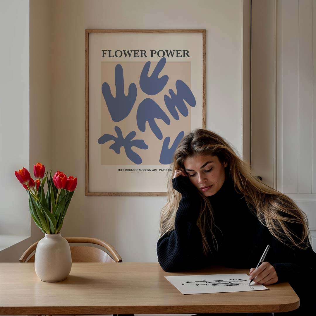 Flower Power Poster-WallArtistic