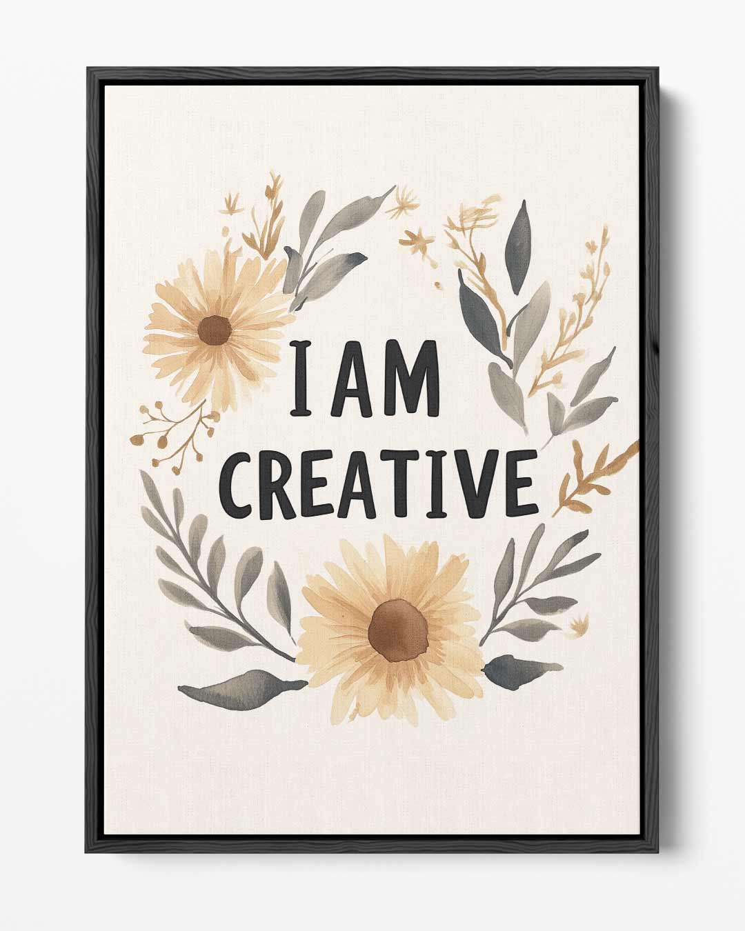 Inspirerende Bloemenkrans Kunstwerk-canvas-dibond-plexiglas-wanddecoratie-WallArtistic