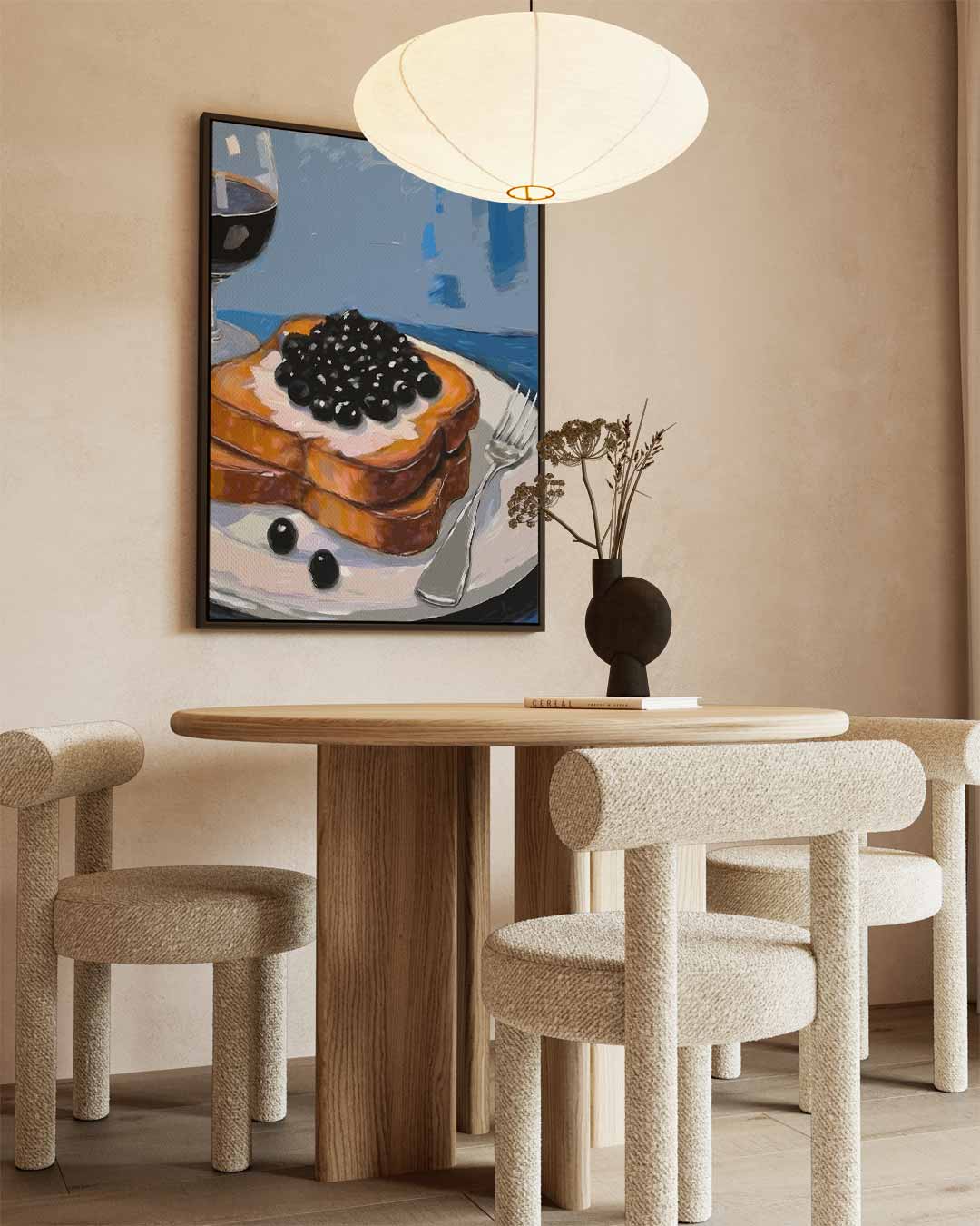 Smakelijke Ochtend Kunstwerk-canvas-dibond-plexiglas-wanddecoratie-WallArtistic