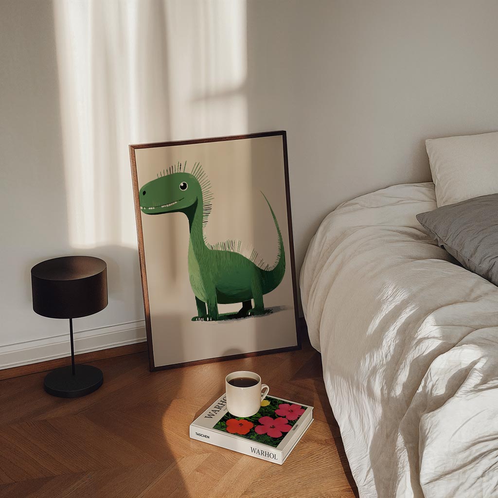 Dino Vriendje Poster-WallArtistic