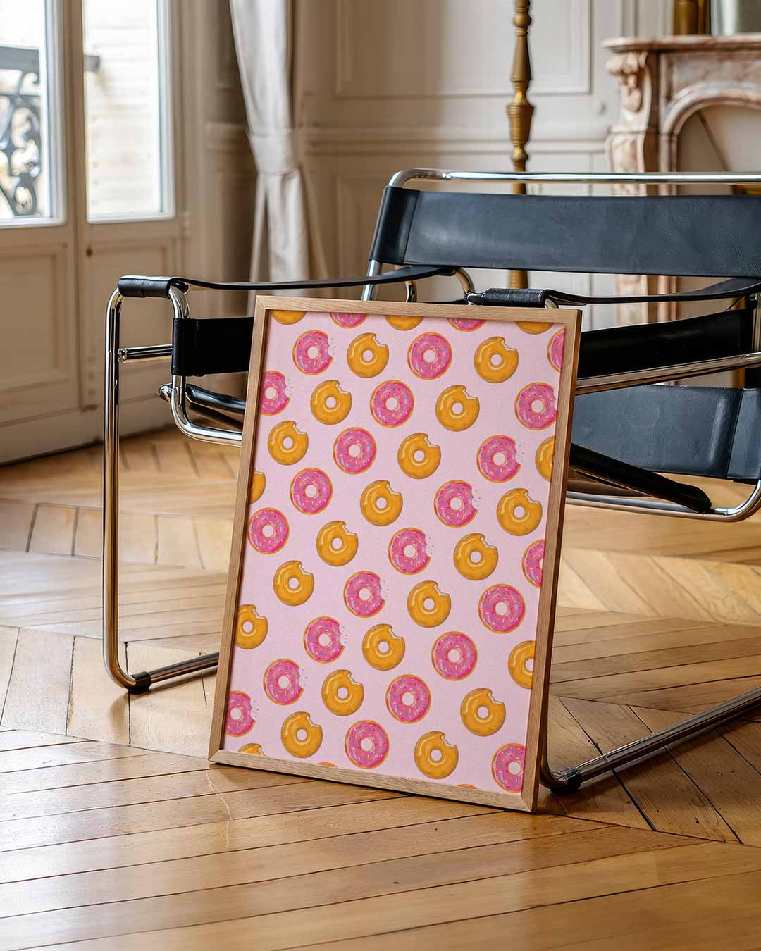 Smakelijke Donut Herhalingsposter