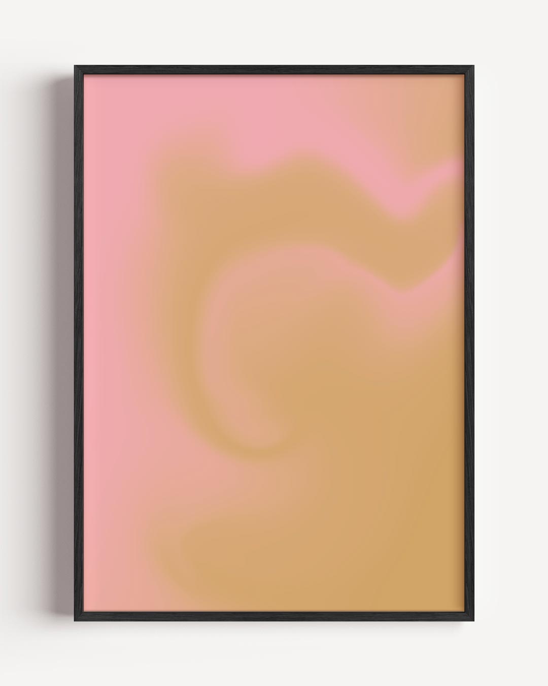 Vloeiende Pastel Poster-WallArtistic