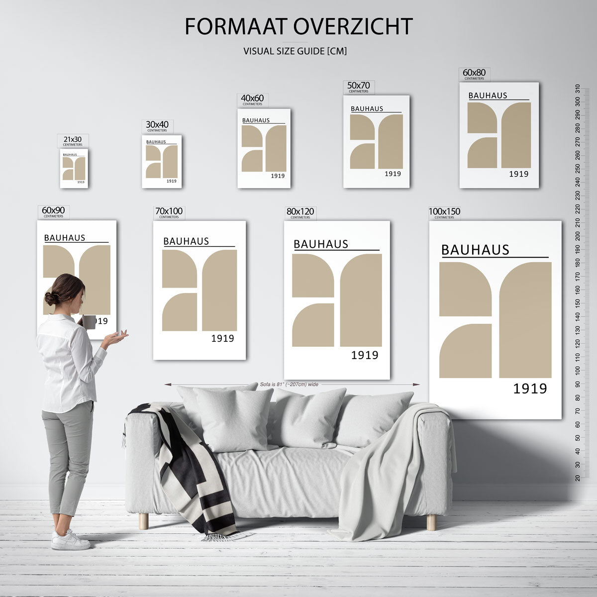 Vorm en balans Poster