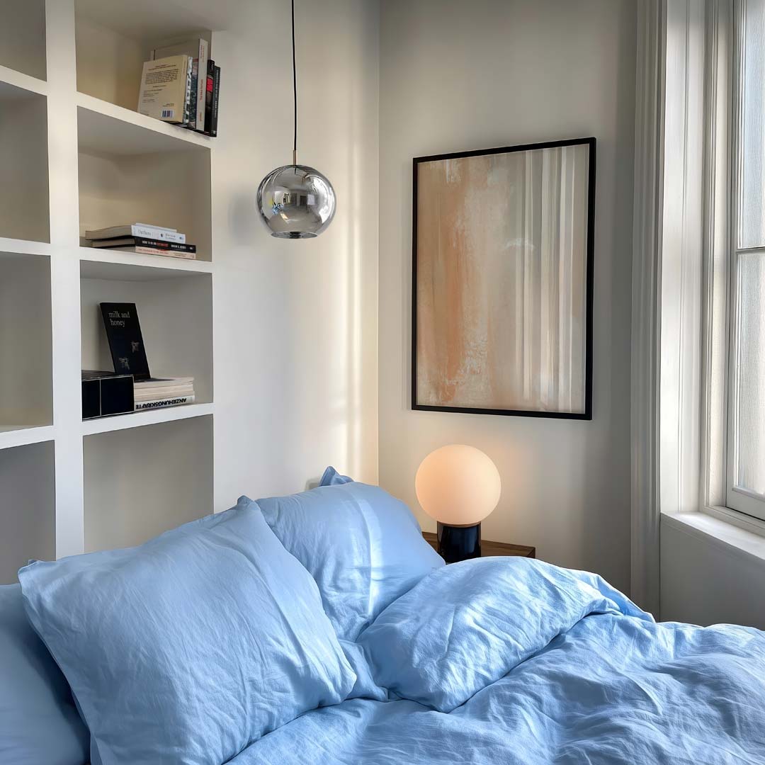 Rustgevende Abstracte Kunst Poster-WallArtistic