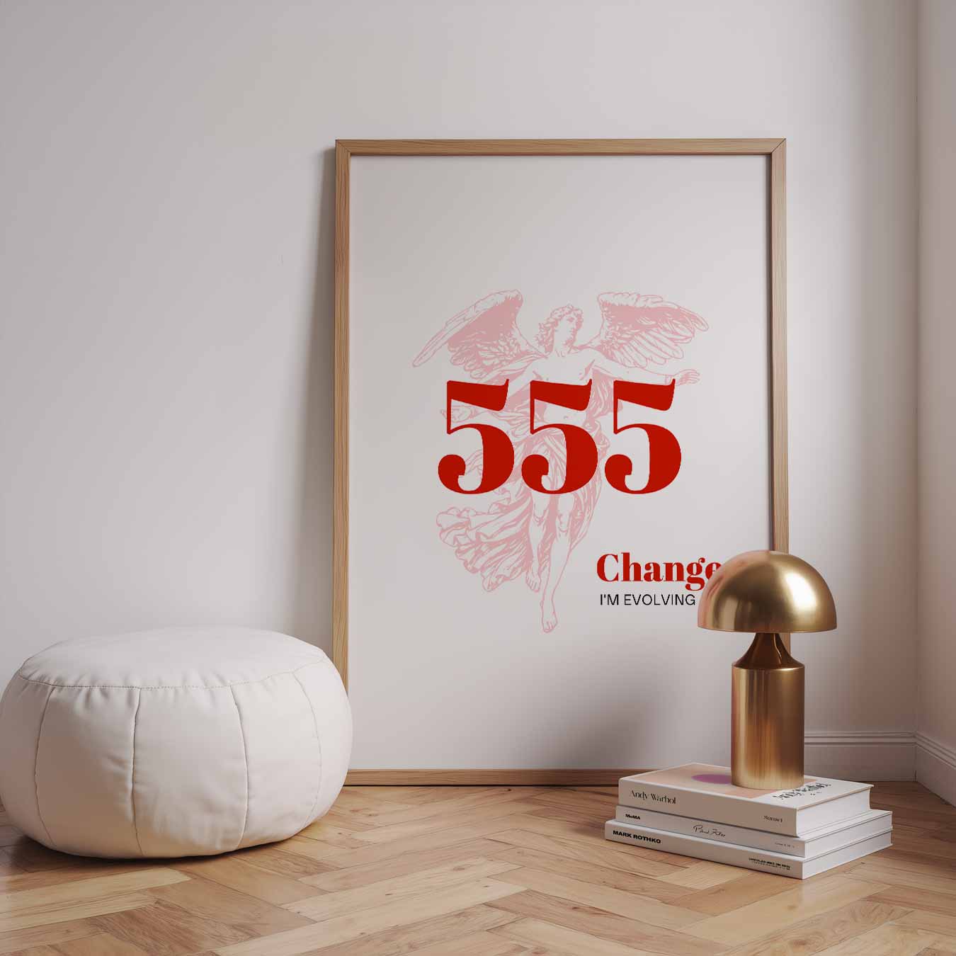 Inspirerende 555 Angel Number Poster