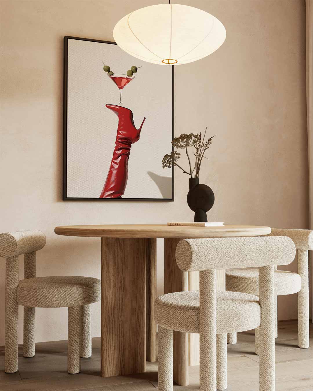 Cocktail in Balance Kunstwerk-canvas-dibond-plexiglas-wanddecoratie-WallArtistic