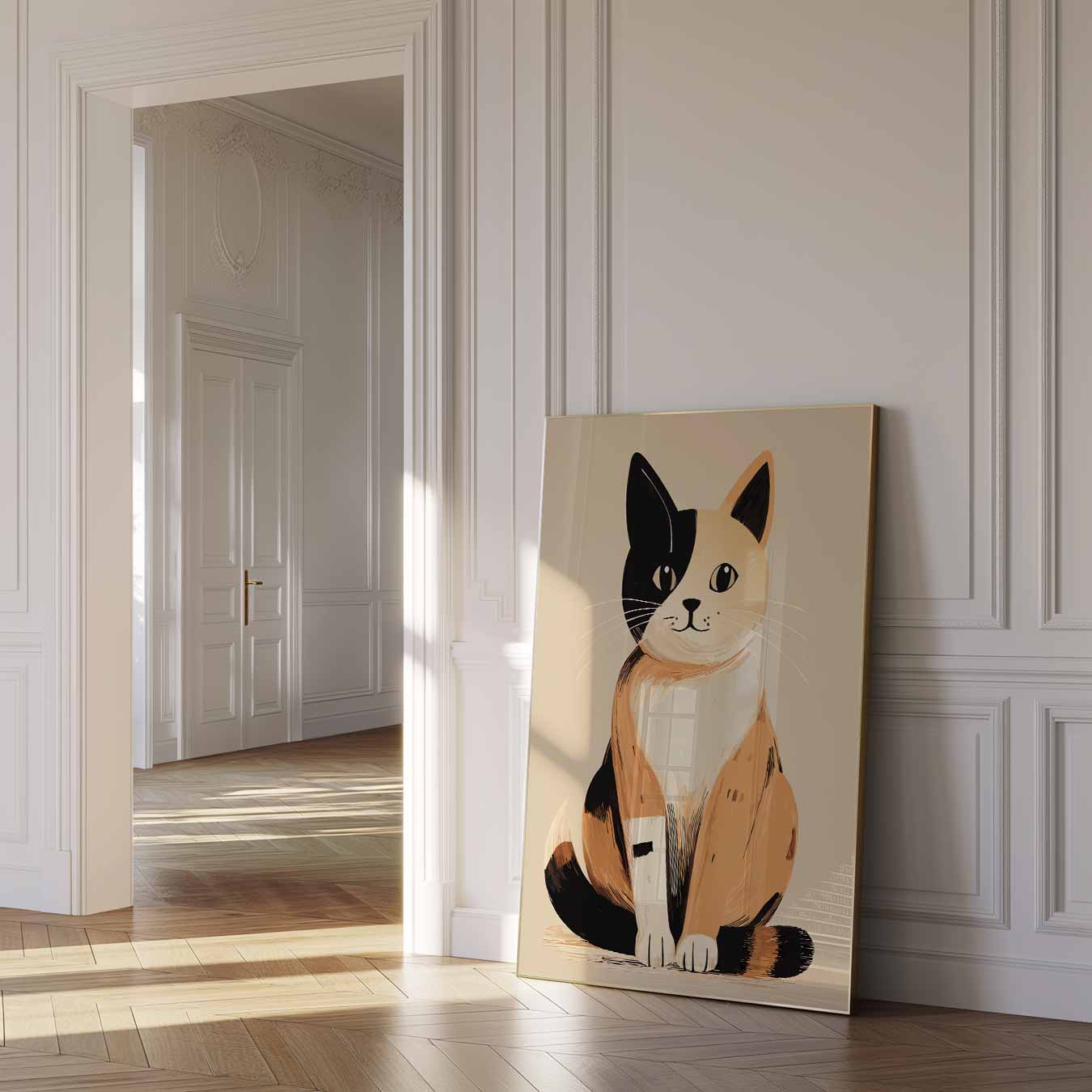 Charmante Kattenposter-WallArtistic