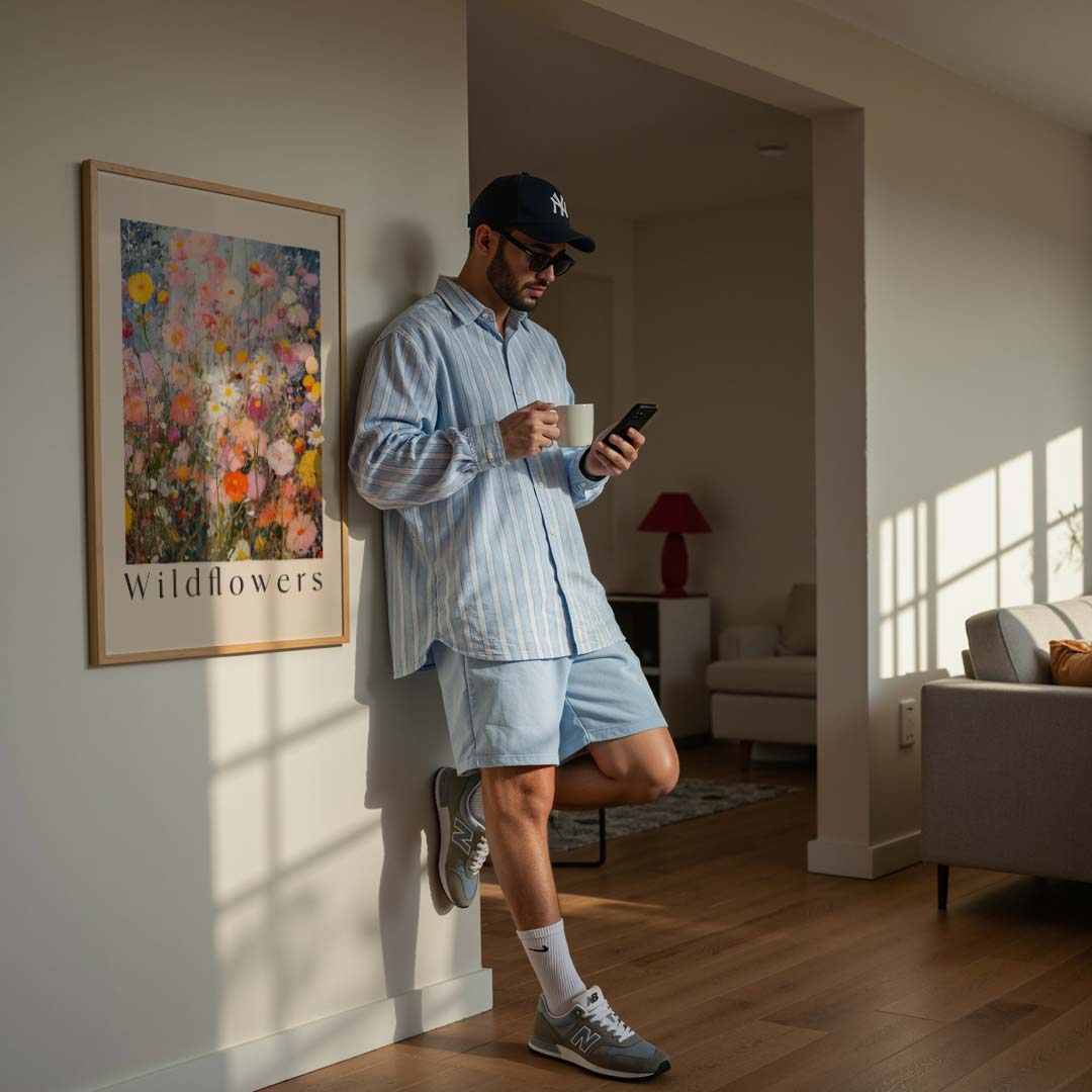 Wildflower Serenade Poster-WallArtistic