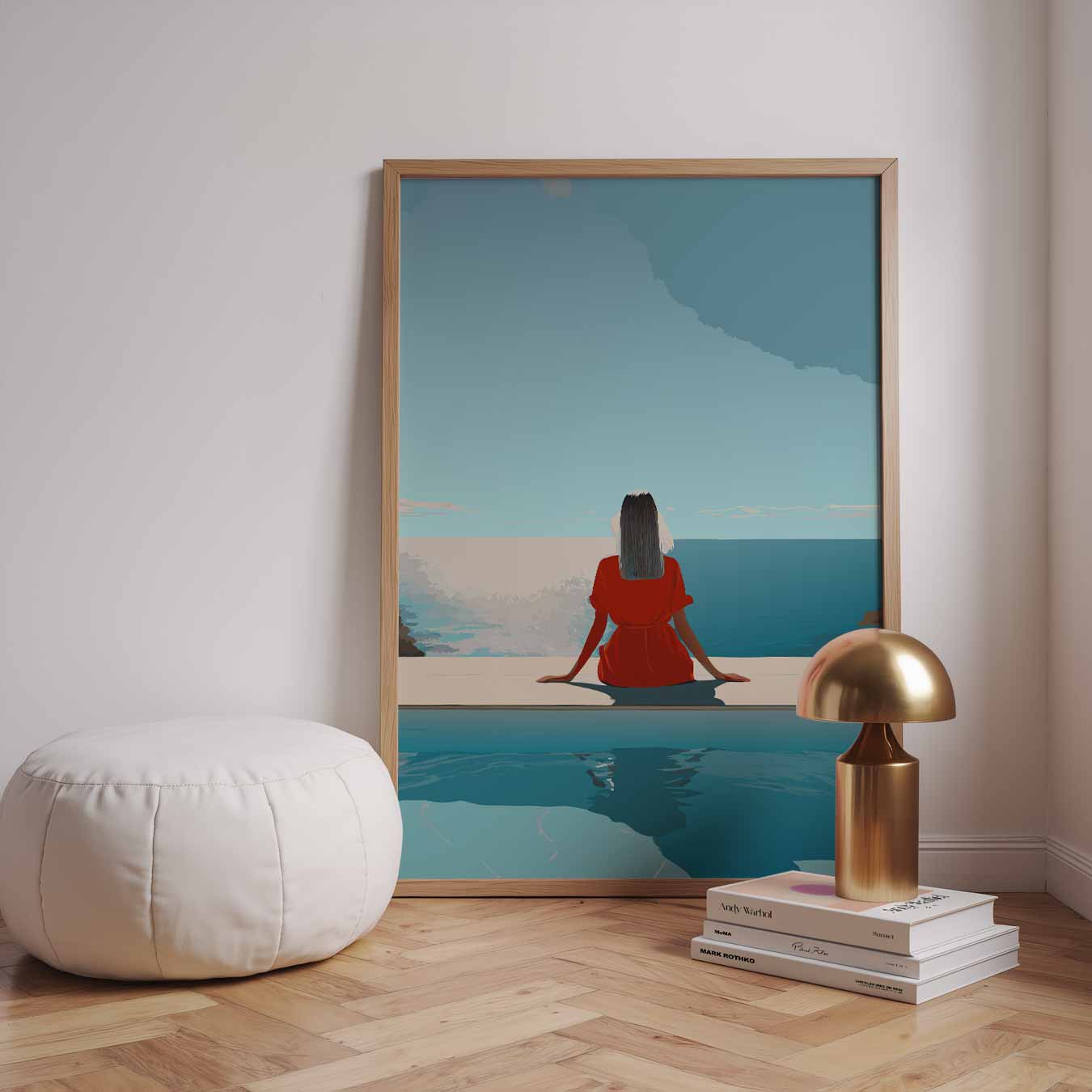 Dromerige Uitzicht Poster-WallArtistic