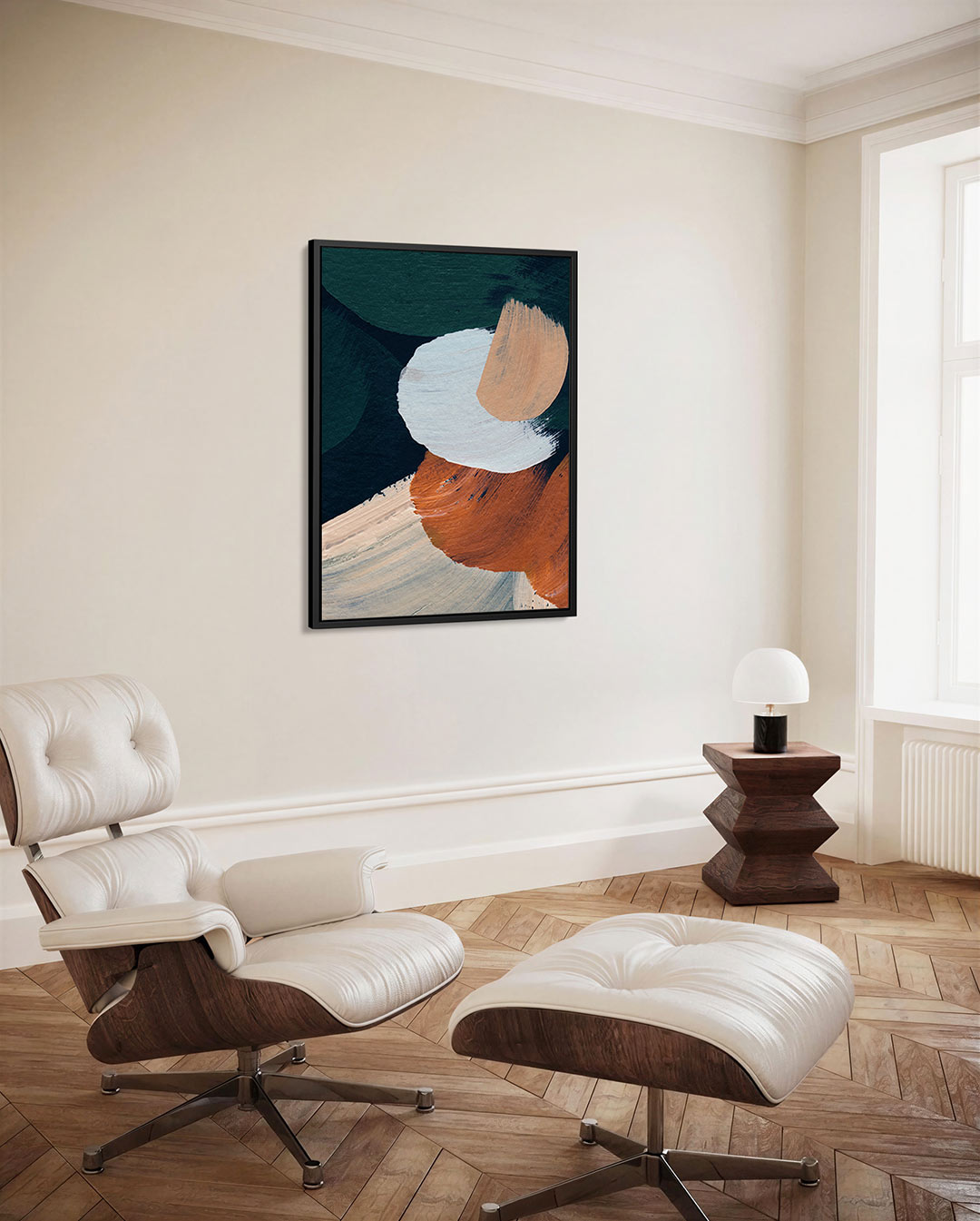 Kleurencompositie Kunstwerk