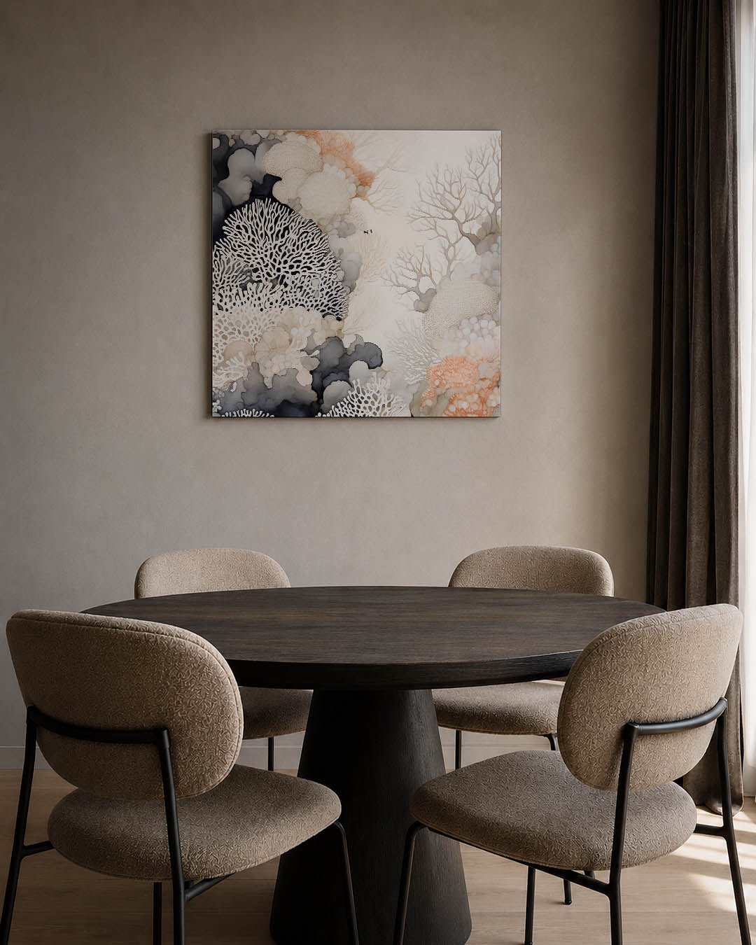 Organische vormen Kunstwerk