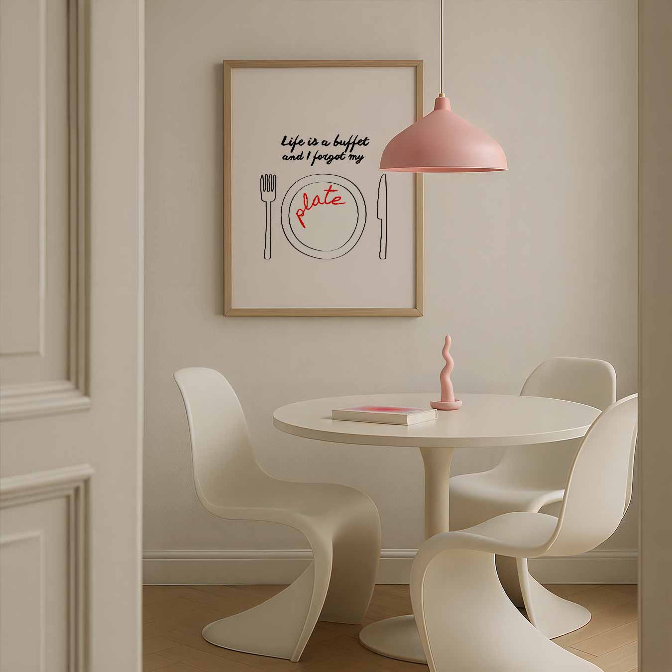 Life is a Buffet Poster-WallArtistic