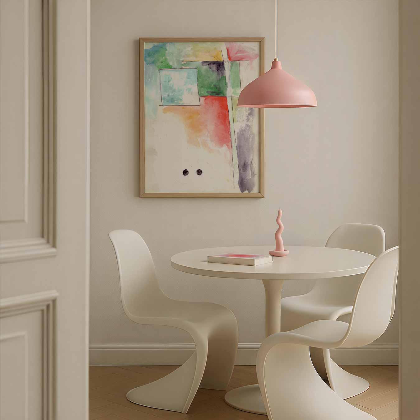 Kleurrijke Abstracte Compositie Poster