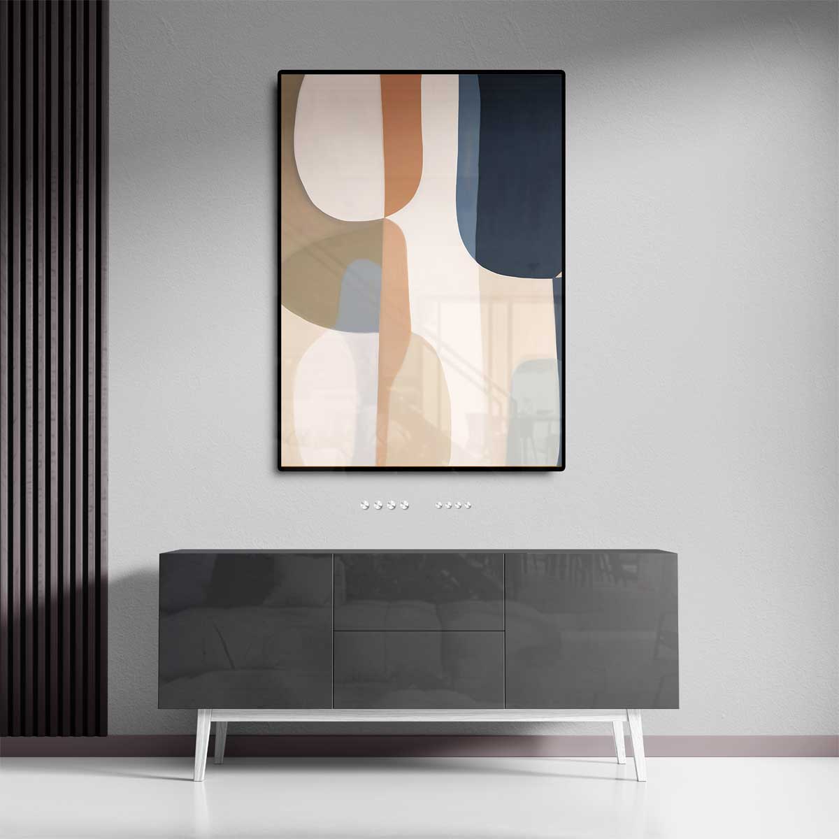 Eenvoudige Harmonie Kunstwerk-canvas-dibond-plexiglas-wanddecoratie-WallArtistic