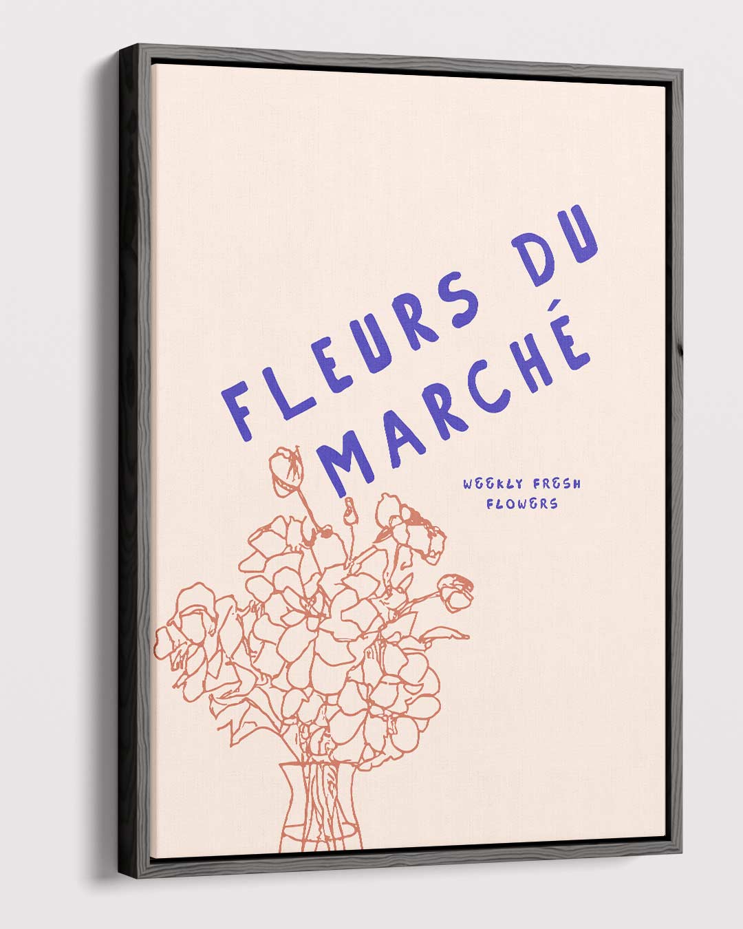 Fleurs du Marché Poster