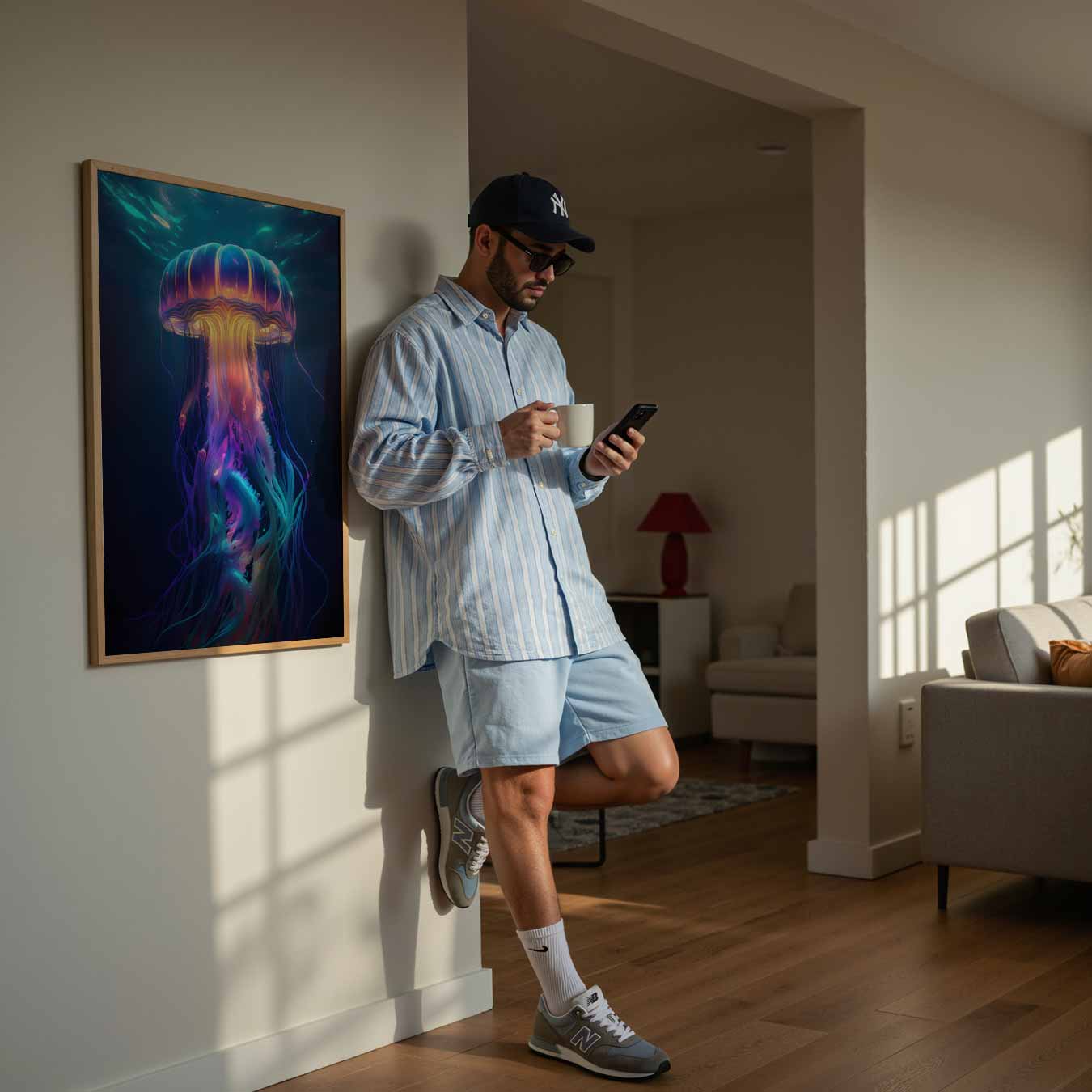 Dreamy Medusa Wanddecoratie Poster-WallArtistic