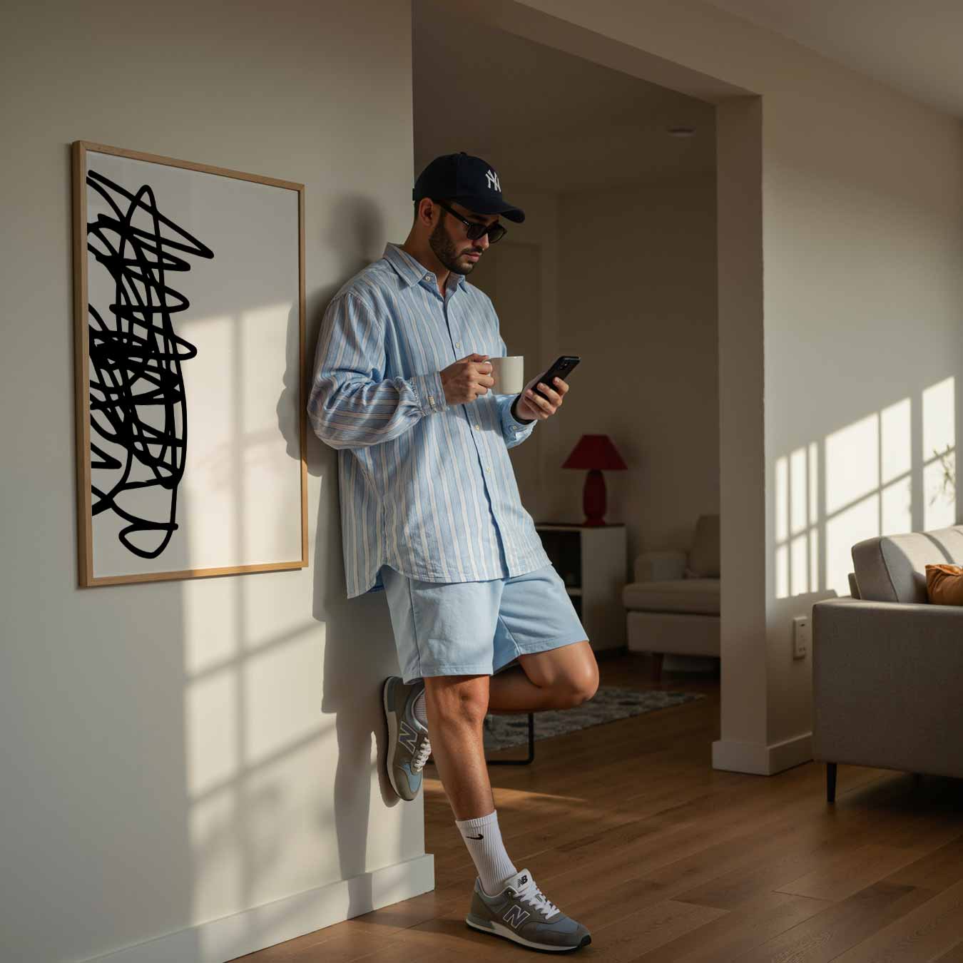 Abstracte Expressie Poster-WallArtistic