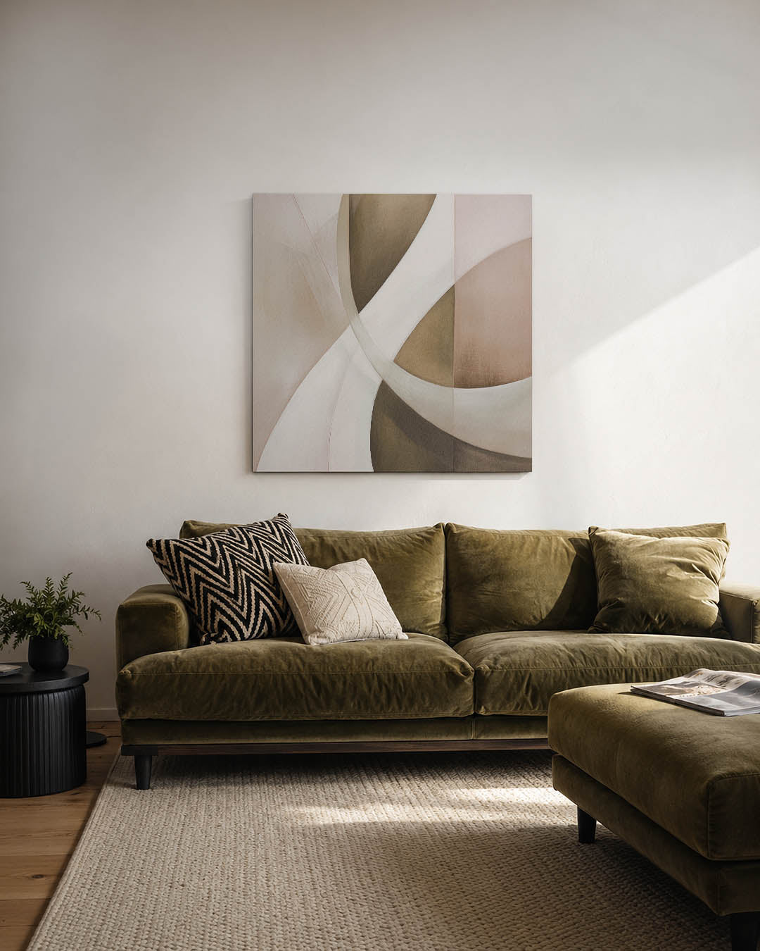 Organische vormen Kunstwerk