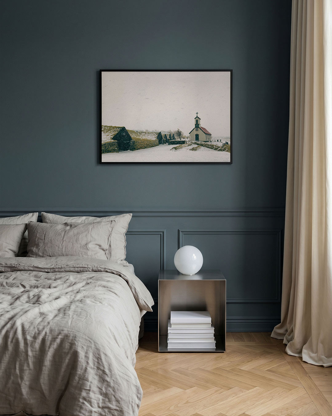 Winterlandschap Poster