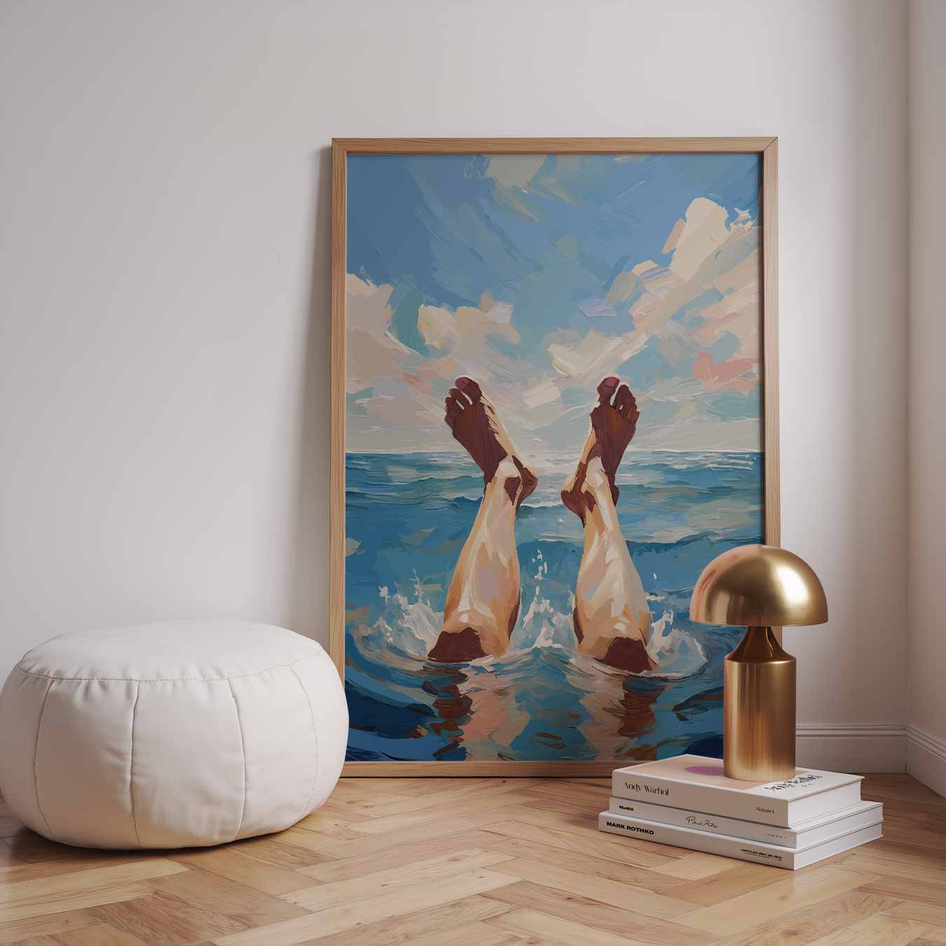 Stranddagdromen Poster-WallArtistic