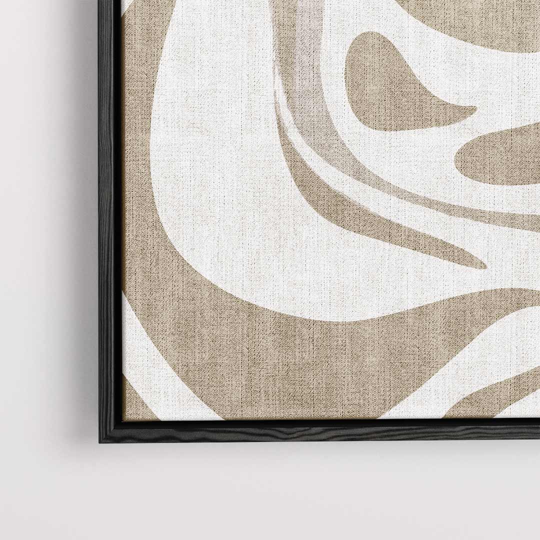 Golvend Zandpatroon Kunstwerk-canvas-dibond-plexiglas-wanddecoratie-WallArtistic