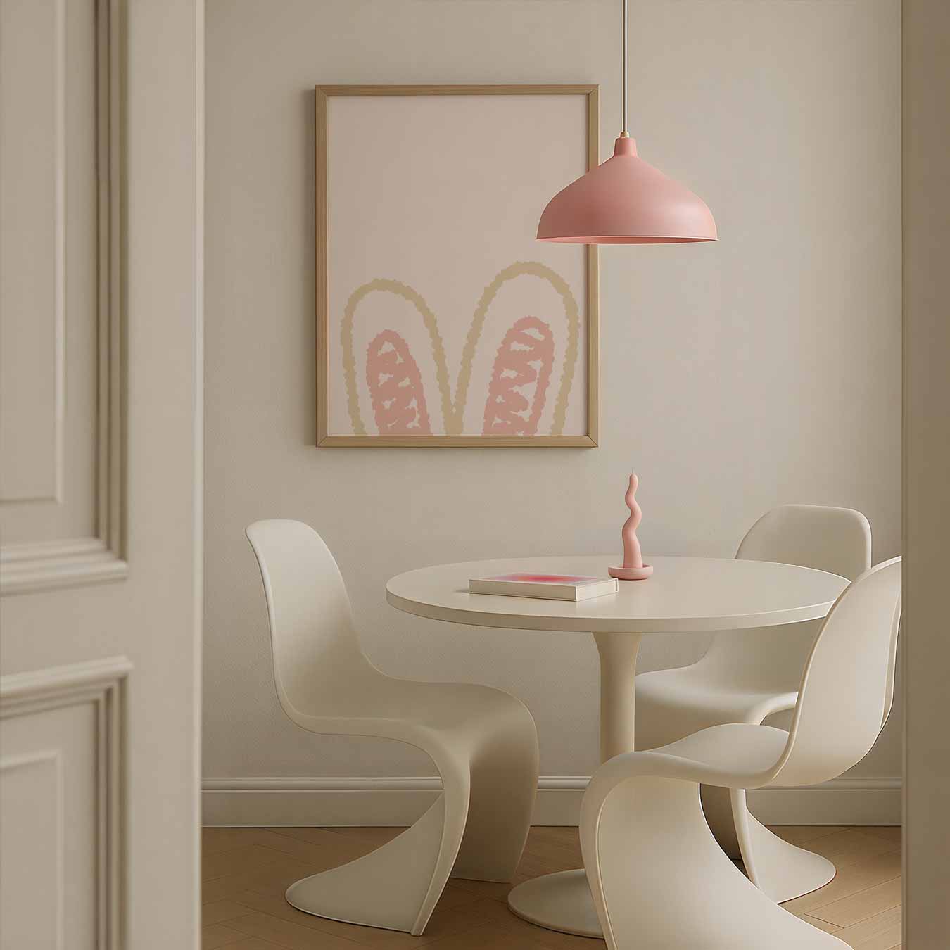 Romantische Bunny Oren Poster