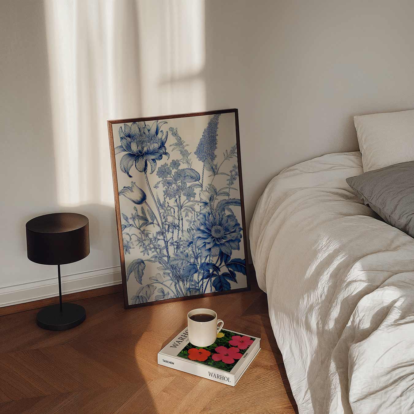 Elegante Bloemenpracht Poster-WallArtistic