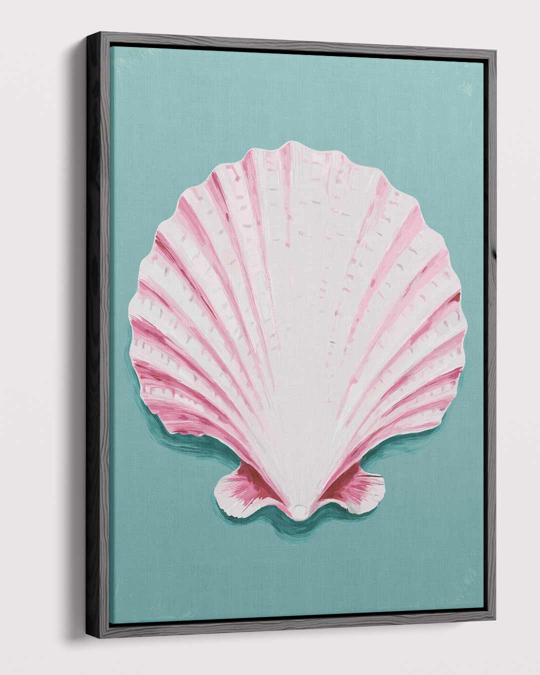 Schelp op Zee Kunstwerk-canvas-dibond-plexiglas-wanddecoratie-WallArtistic