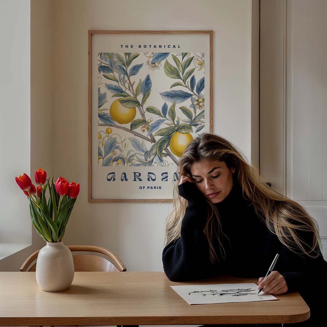 Botanische Tuinposter - Parijs Poster-WallArtistic