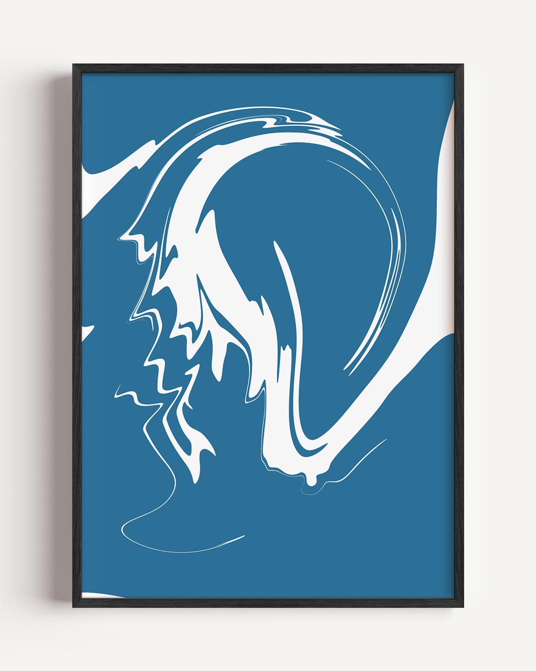 Abstracte Golf Kunstposter-WallArtistic