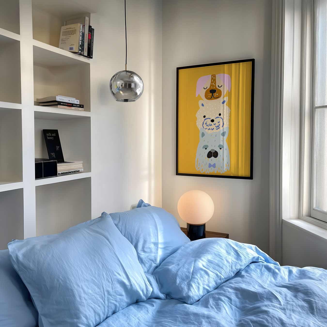 Schattige Honden Trio Poster
