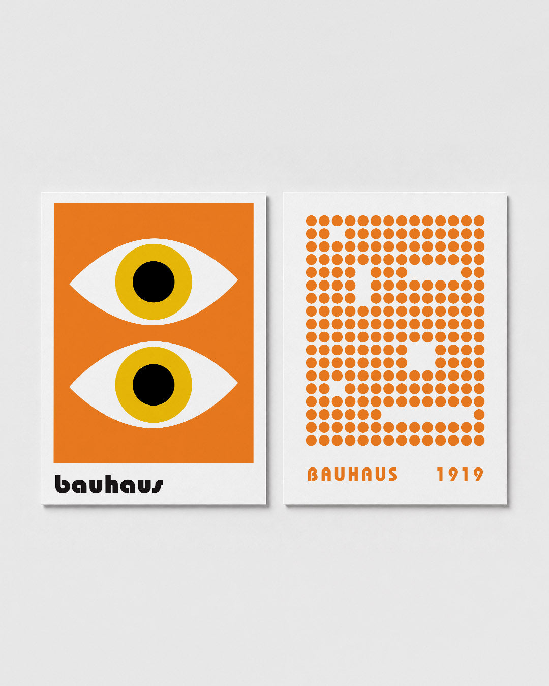 Oogvormen en kleur Posterset