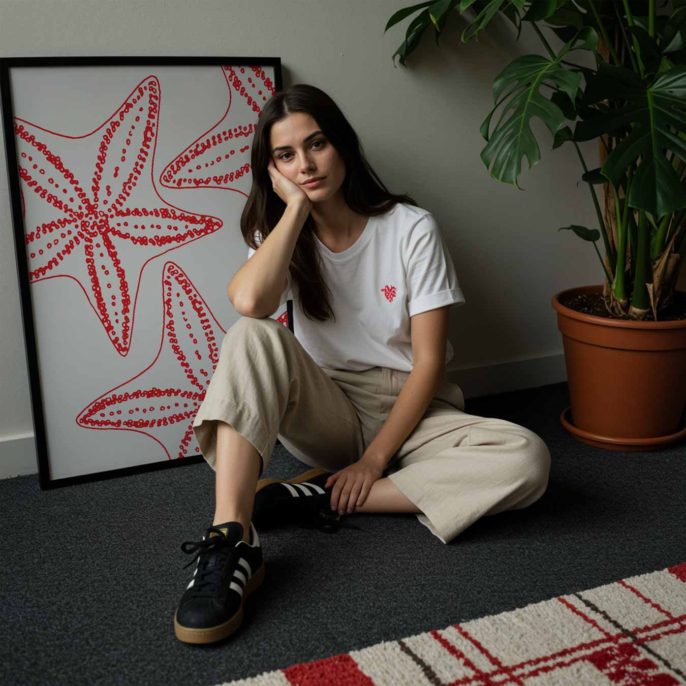 Sterren in de Oceaan Poster-WallArtistic