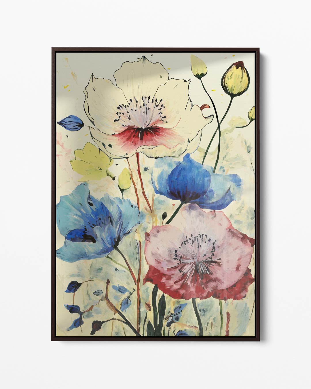 Bloeiende Herinneringen Kunstwerk-canvas-dibond-plexiglas-wanddecoratie-WallArtistic