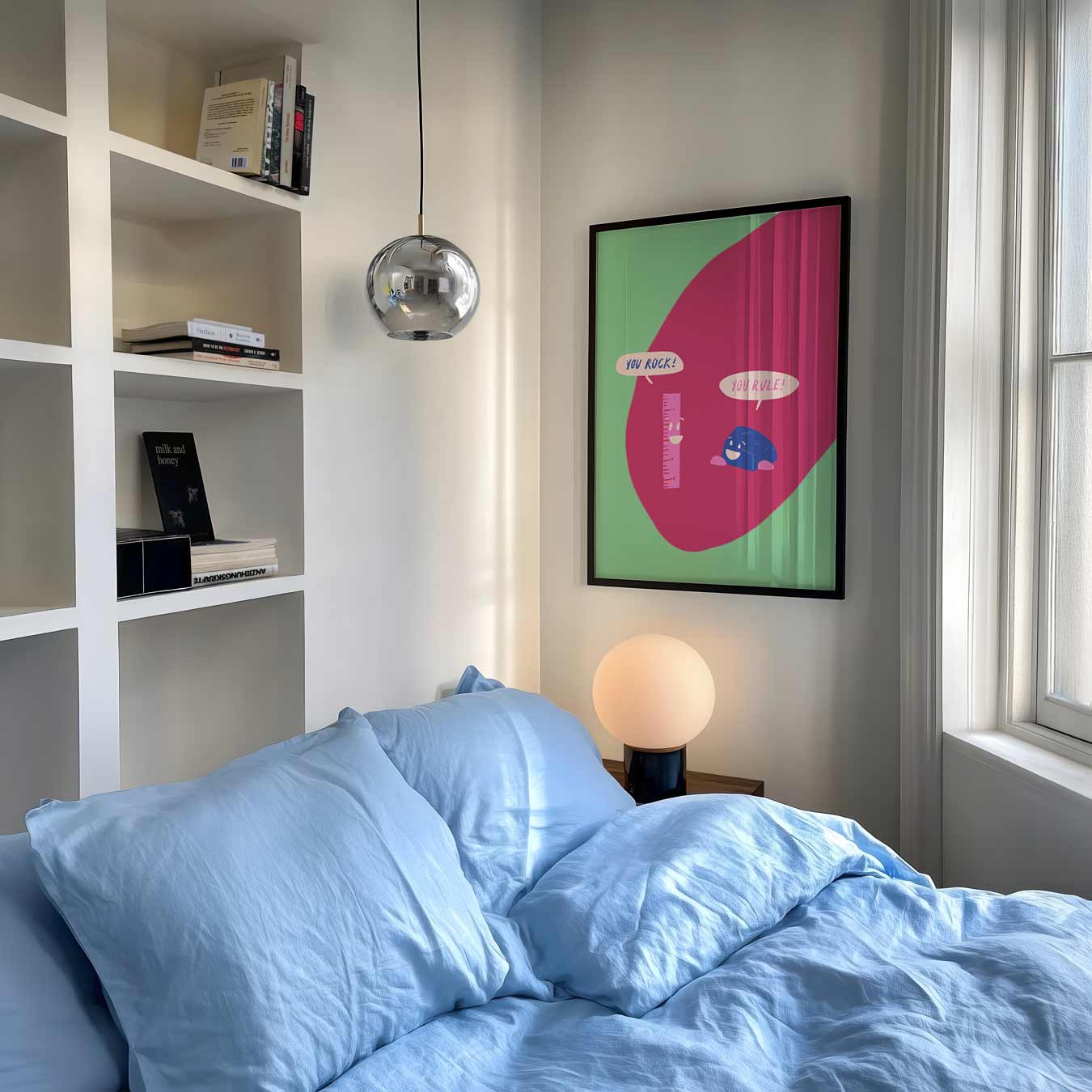 Vrolijke Complimentenposter