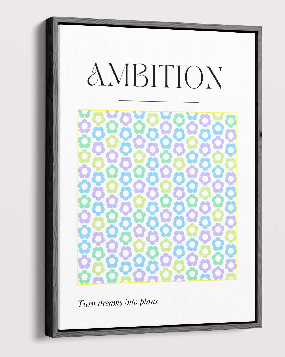Ambition Bloemenprint Kunstwerk-canvas-dibond-plexiglas-wanddecoratie-WallArtistic